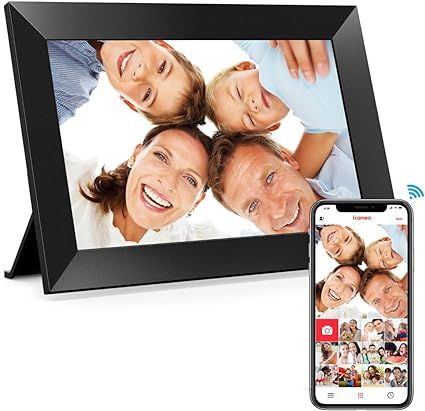 Frameo 10.1 Inch WiFi Digital Picture Frame, 1280x800 HD IPS Touch Screen Photo Frame Electronic,... | Amazon (US)