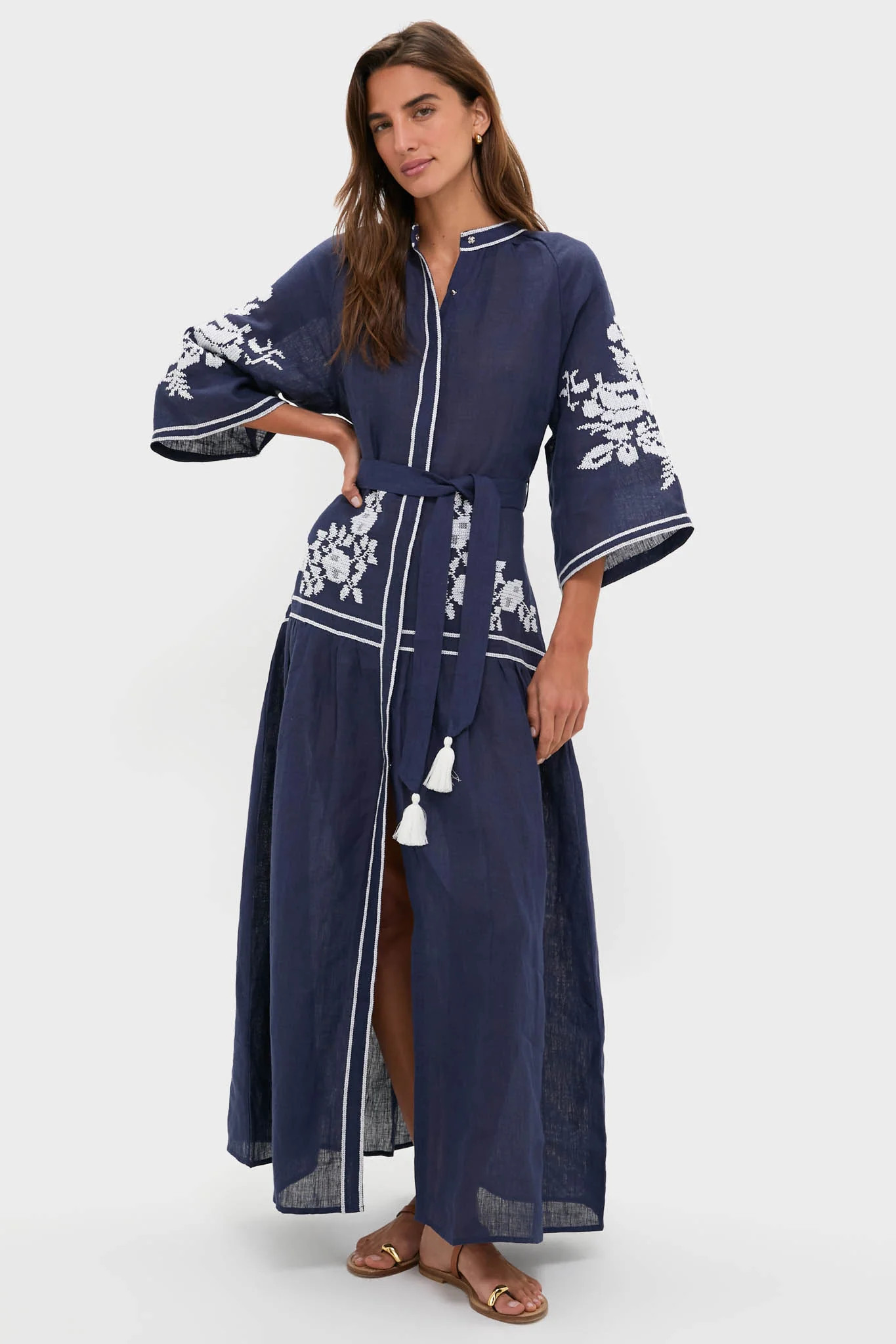 Navy Swan Dress | Tuckernuck (US)