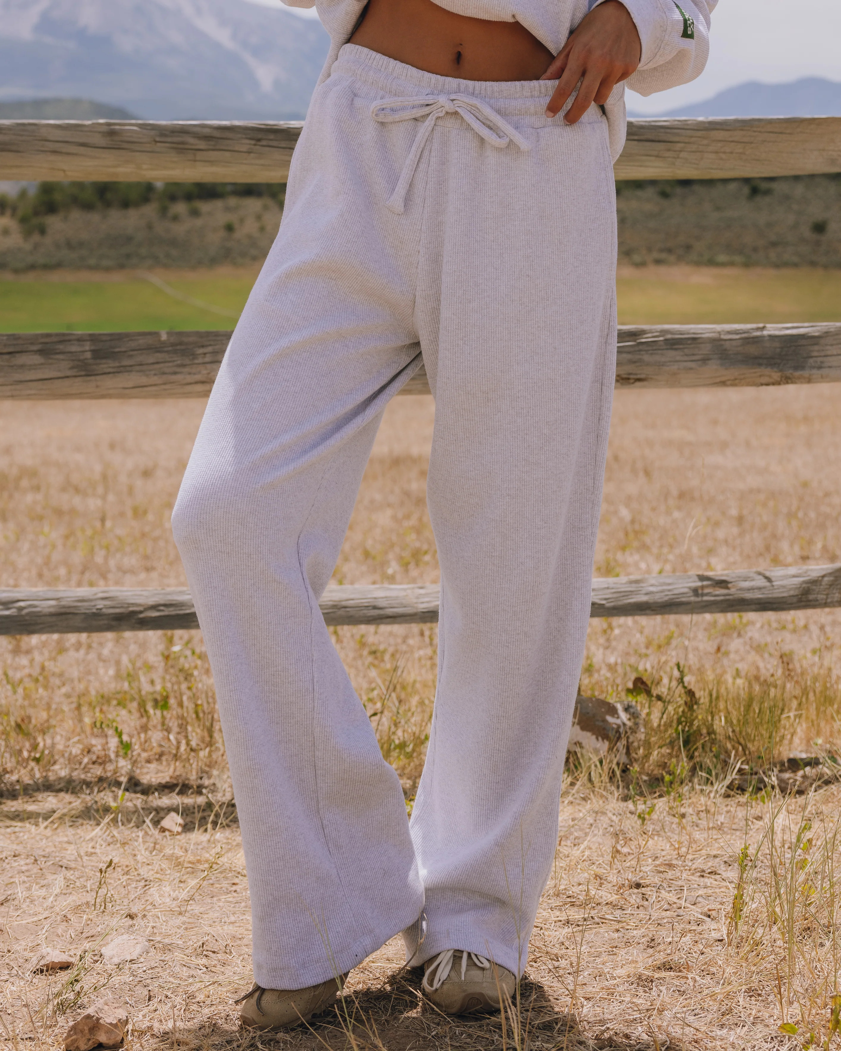 Thermal Resort Pants - Light Grey | Daily Drills LLC