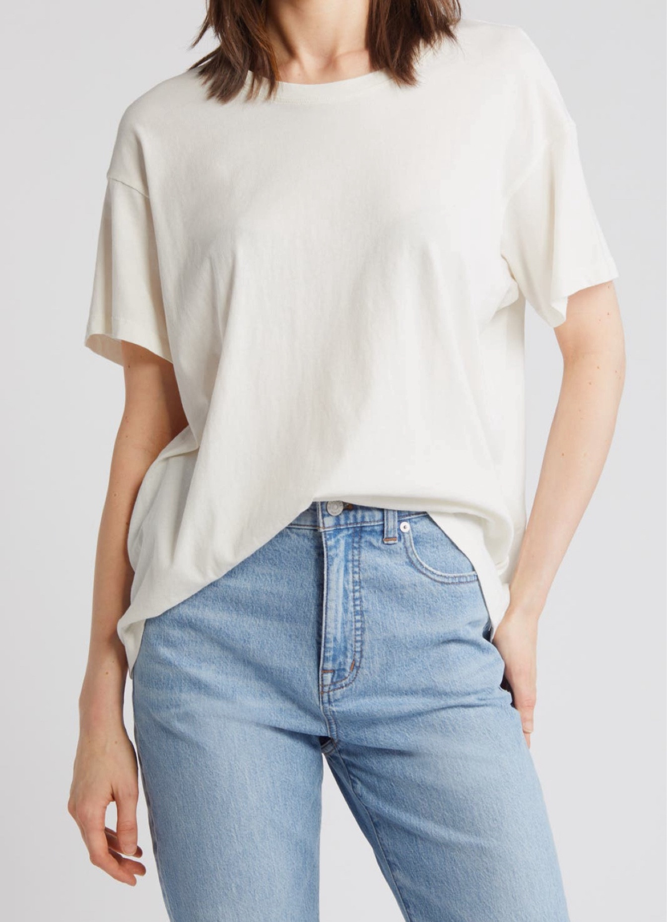 Let’s talk white tees! 

If you’re that girl you love a white tee but they don’t love you. I am that girl. I am taking the time to invest in my white tees because the better quality fabrics wash better and hold up long term.

#LTKxNSale #LTKStyleTip #LTKSeasonal