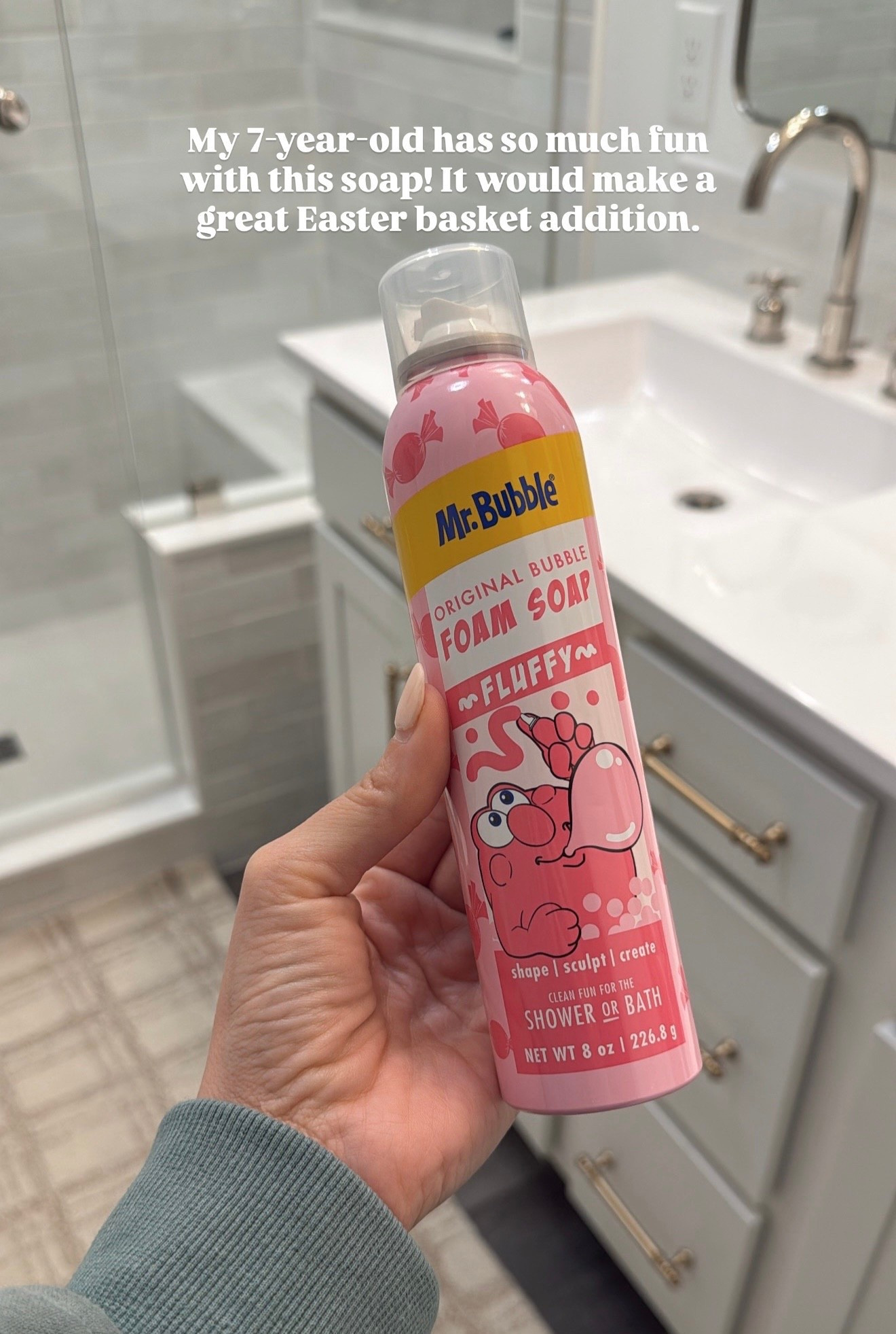 This foam soap makes shower time so much fun! And would make a great Easter basket addition. 🫧

#LTKmomlife #LTKKids