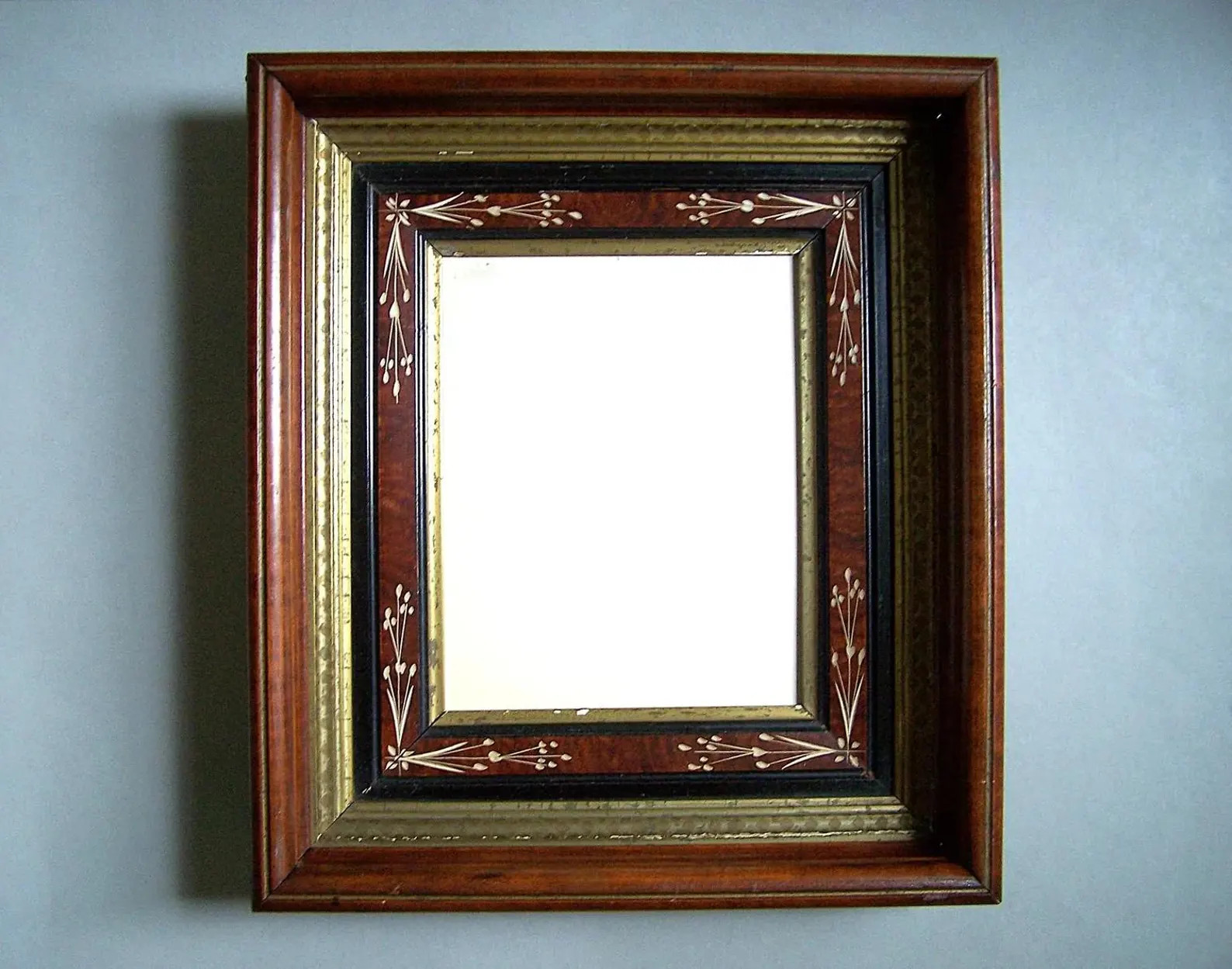 1880s Victorian Eastlake Wood Picture Frame: Gilt Gold Leaf Accent, Fits 8x10 Art | Etsy (US)