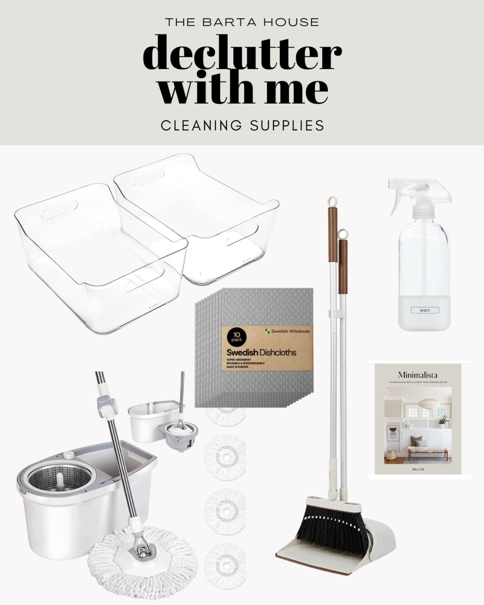 Declutter and buy intentionally!

I love these home cleaning tools 🤍

#LTKhome #LTKunder50 #LTKGiftGuide