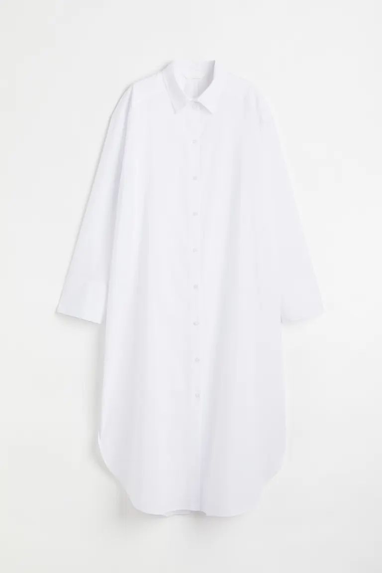 Calf-length Shirt Dress | H&M (US)