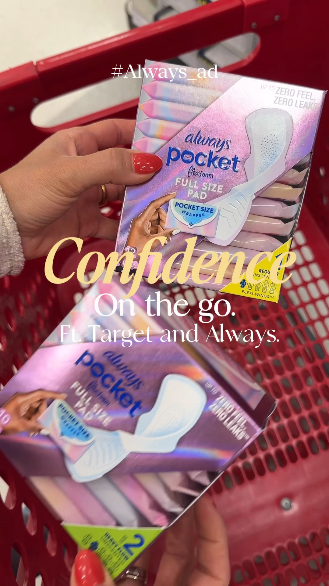 #Always_Ad Confidence starts underneath! 👏🏼✨♥️….Loving these @always_brand Pocket Flexfoam Unscented Pads! They have become my favorites and an essential. They are comfortable, convenient, discreet, and perfect for us moms on the go! I love the tiny packaging too, they are so easy to take everywhere with me! Make sure to grab them in your next @target run! #TargetPartner #Always_partner #Target #liketit

#LTKselfcare #LTKmomlife #LTKstorytime