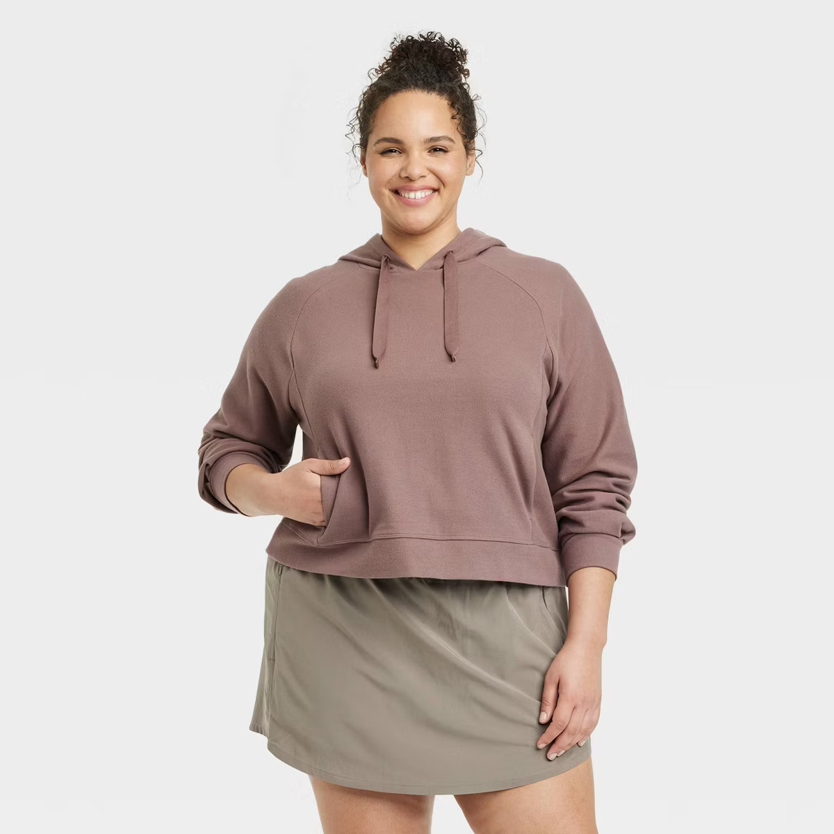 Women's Cozy Rib Hoodie - All In Motion™ | Target