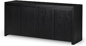 Maven Lane Iris Contemporary Large Wooden Sideboard, Accent Buffet Server Table with Doors for Ki... | Amazon (US)