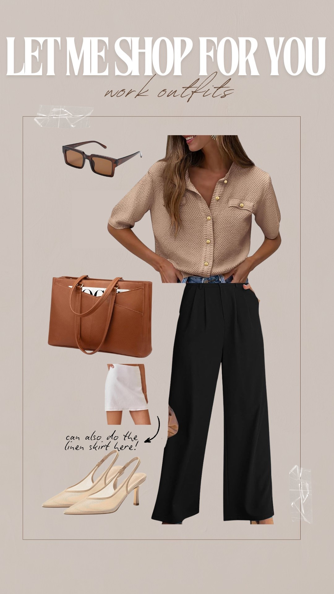 Amazon workwear, amazon work outfits, neutral amazon outfits, interchangeable work outfits, work capsule wardrobe 

#LTKWorkwear