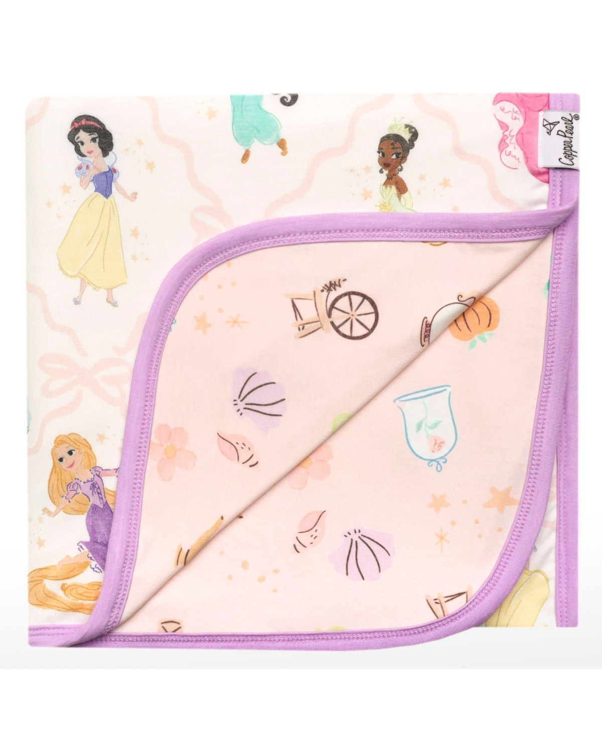 Copper Pearl Baby Girls Disney Princess Quilt Blanket - Pink | Macy's