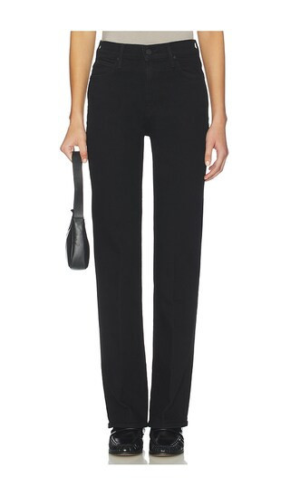 MOTHER The Kick It Jeans in Black. - size 32 | Revolve Clothing (Global)
