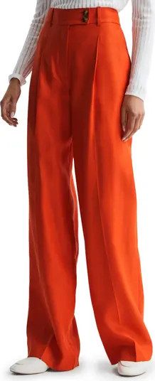 Hollie Creased High Waist Wide Leg Pants | Nordstrom