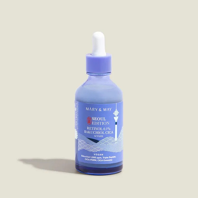 Mary&May - Retinol 0.1% Bakuchiol Cica Serum Seoul Edition | YesStyle.com