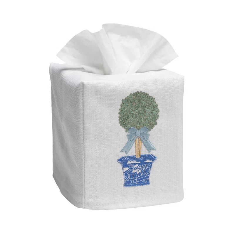 Boxwood Topiary Tissue Box Cover | Wayfair North America