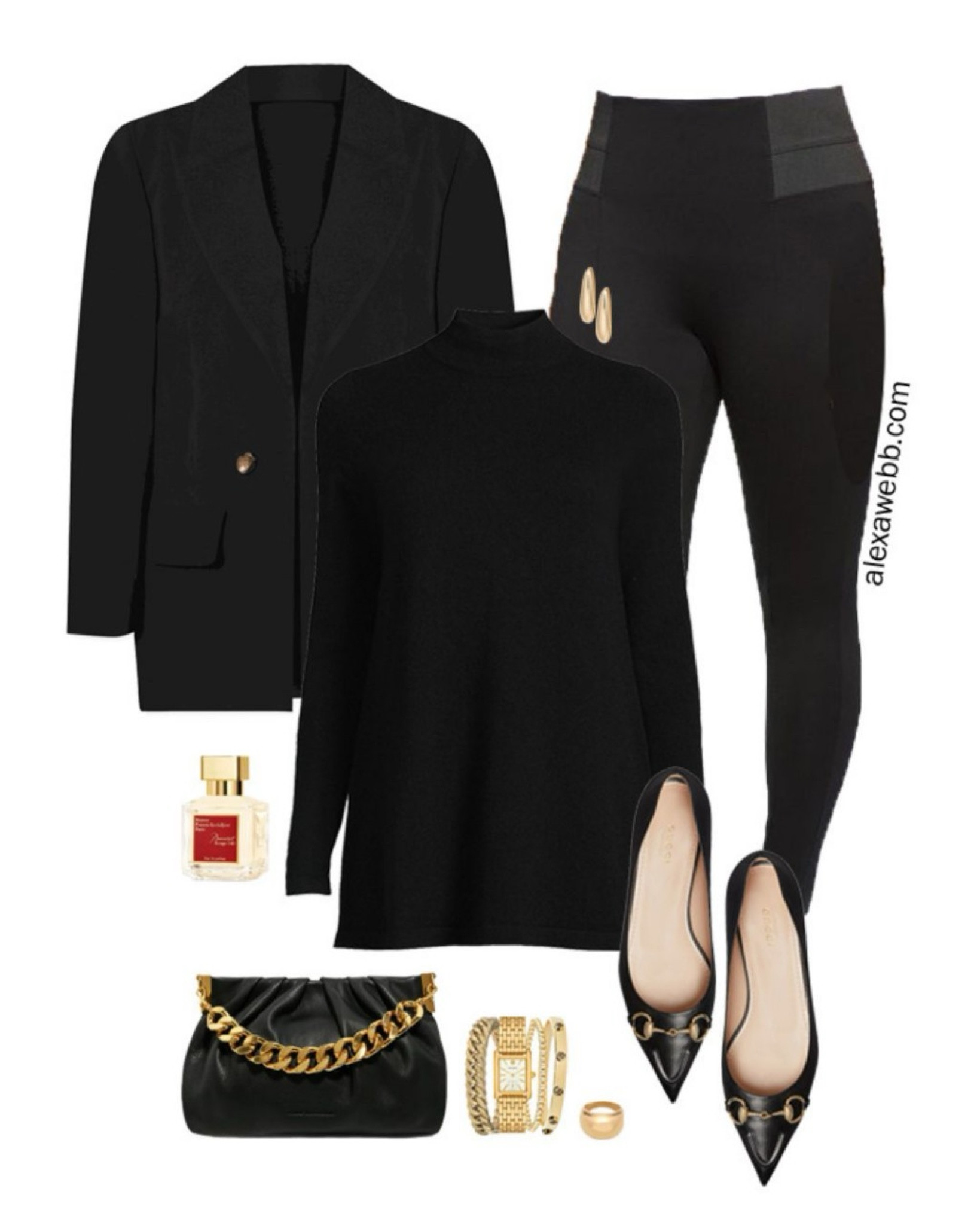 Plus Size Carry-On Travel Capsule - Winter Holidays - A plus size mini-capsule wardrobe with wintery outfit ideas for traveling this holiday season. All of these pieces should fit in a carry-on suitcase. Alexa Webb #plussize

#LTKSeasonal #LTKPlusSize #LTKTravel