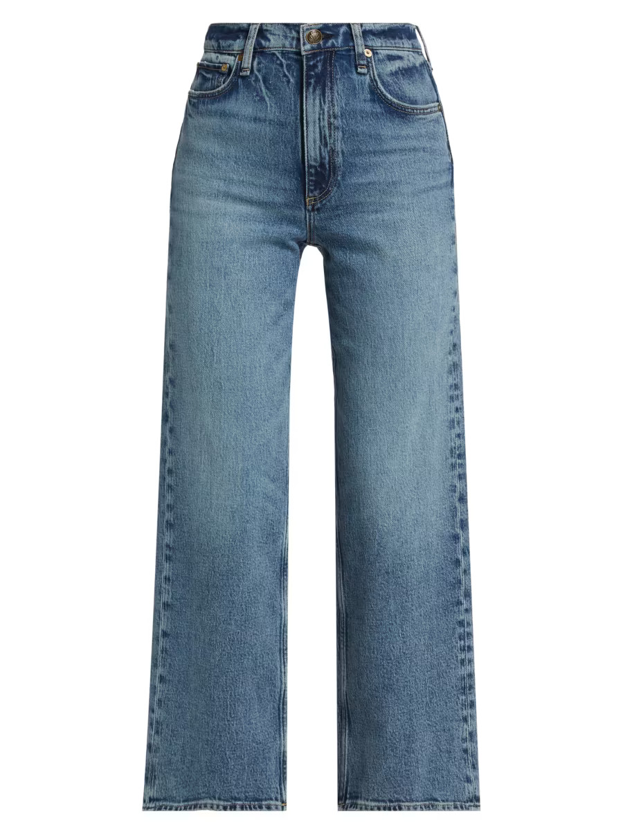 Shea High-Rise Straight-Fit Jeans | Saks Fifth Avenue