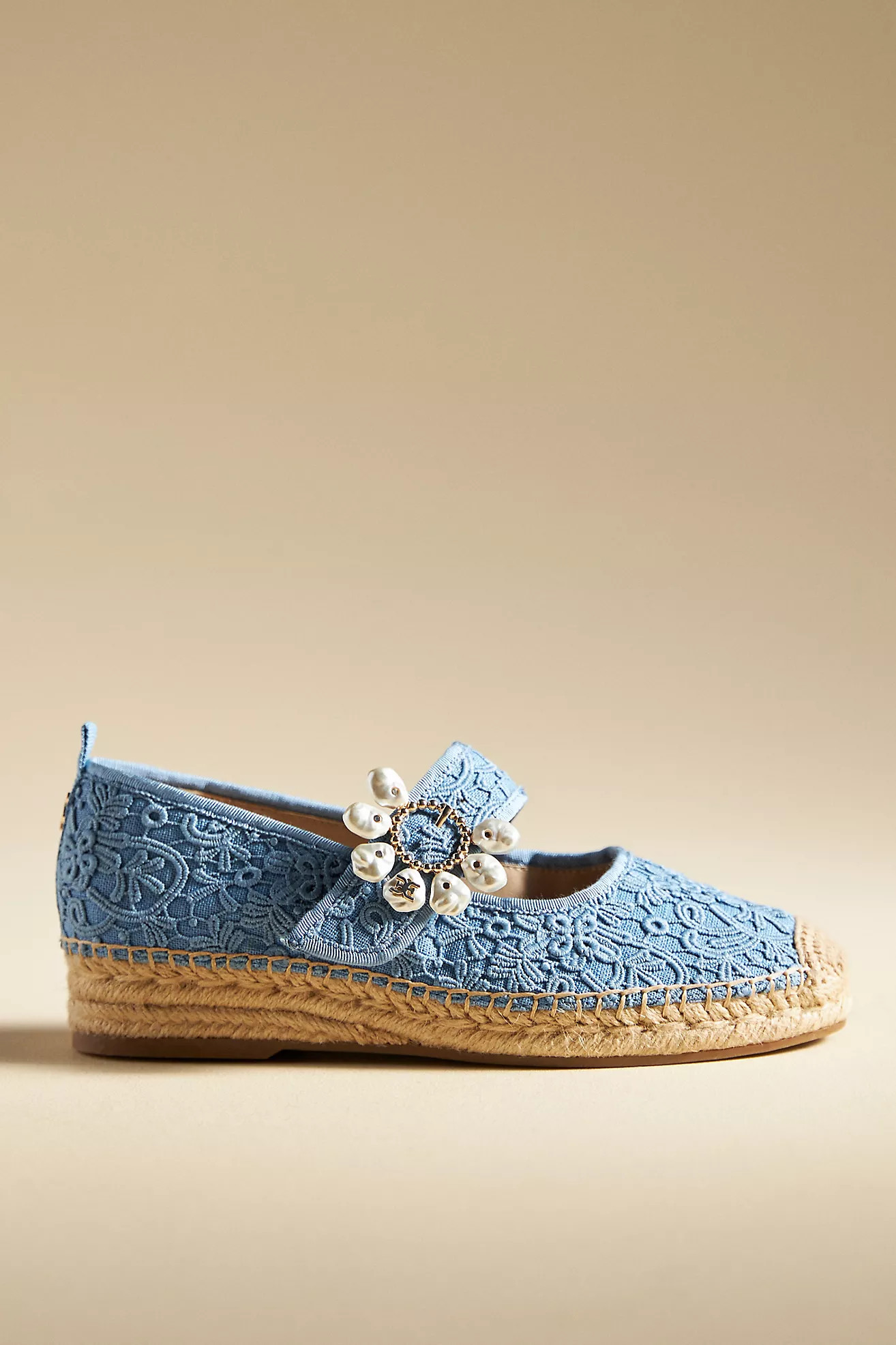 Sam Edelman Maddy Orchid Mary Jane Espadrille Flats | Anthropologie (US)