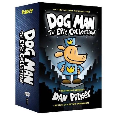 Dog Man: The Epic Collection (Captain Underpants: Dog Man Series #1-3 Boxed Set) (Paperback) (Dav... | Target