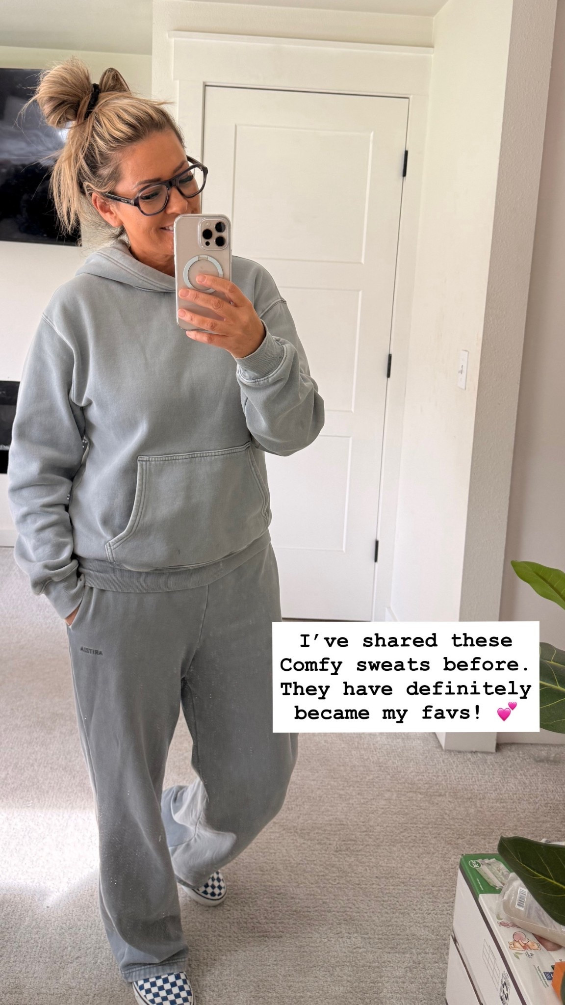 You know I love Sweats! 💕
These are very soft and comfortable. The best part is even wearing them all day the butt doesn’t sag. 😉

#LTKootd #LTKOver40 #LTKmomlife