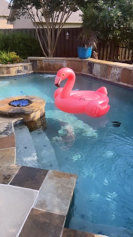 This is just the cutest flamingo for your pool! 

#LTKSeasonal #LTKVideo