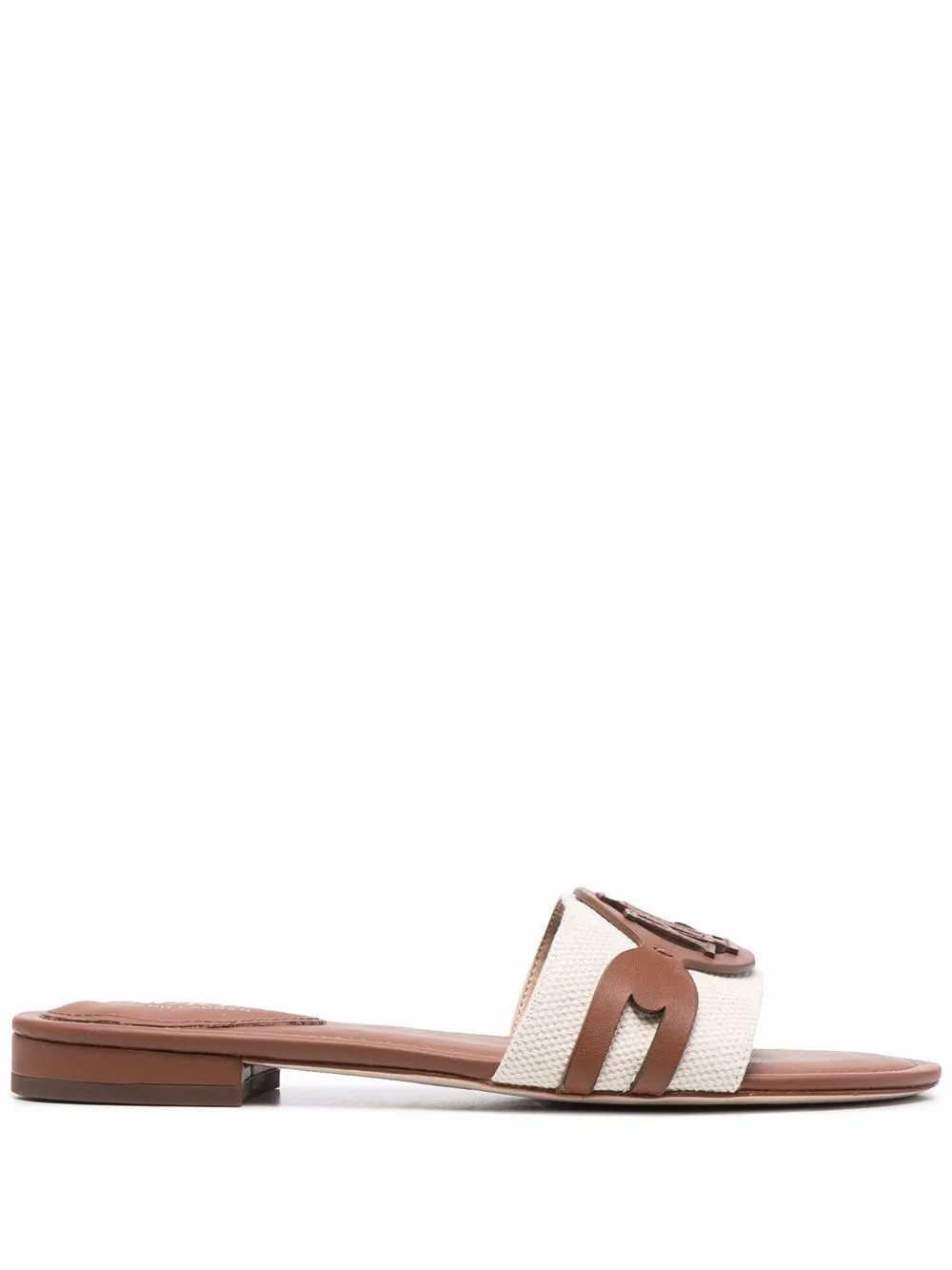Lauren Ralph Lauren Alegra two-tone Slides - Farfetch | Farfetch Global