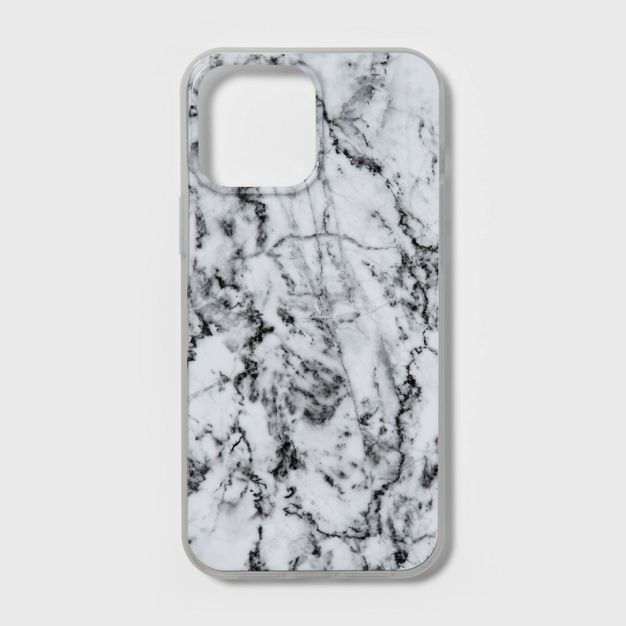 heyday™ Apple iPhone 13 Pro Max/iPhone 12 Pro Max Case with MagSafe - White Marble | Target