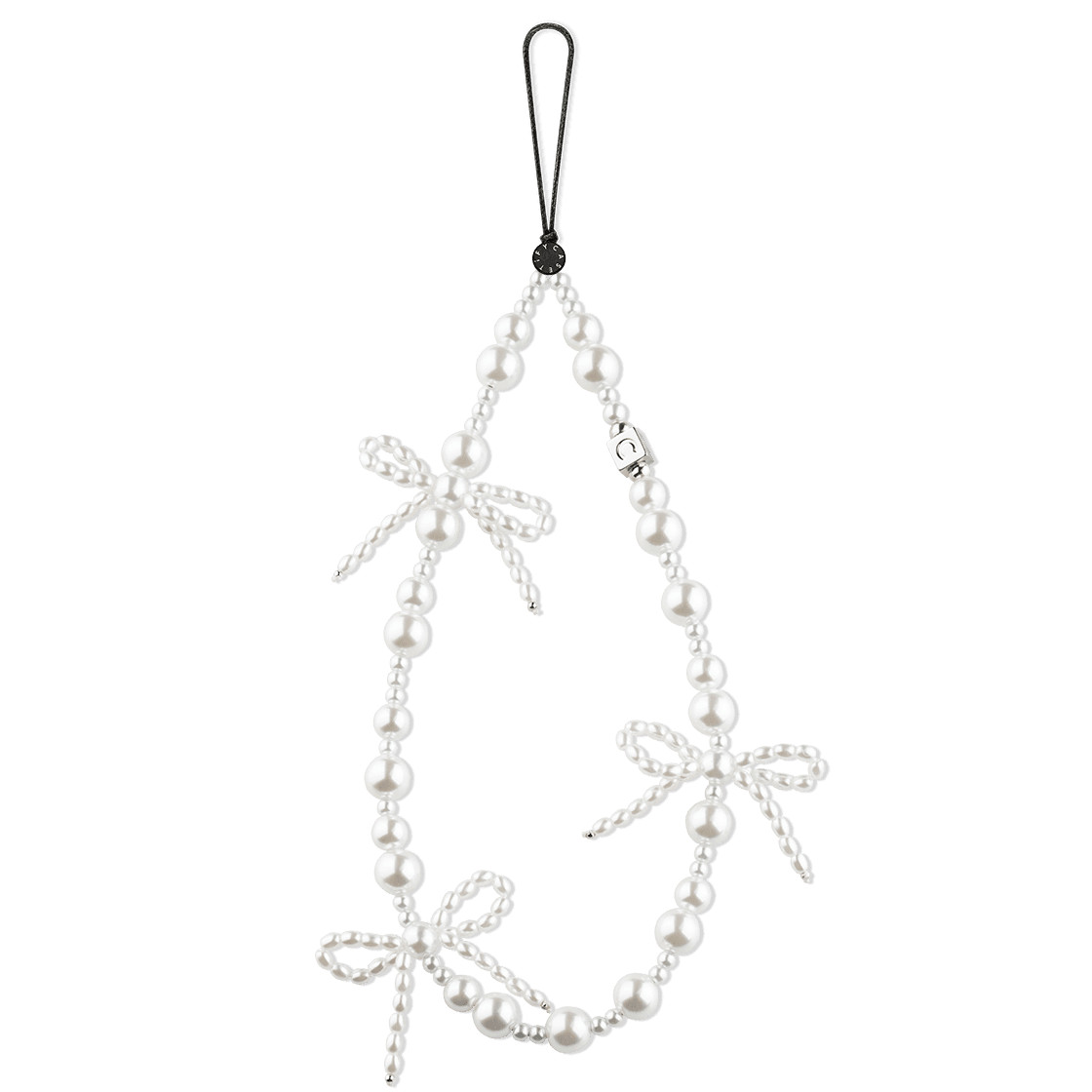 Bow Phone Charm - Frosted Bows | Casetify (Global)