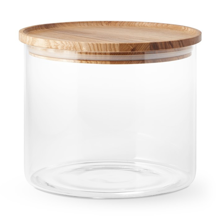 Hold Everything Stackable Glass Canister | Williams-Sonoma