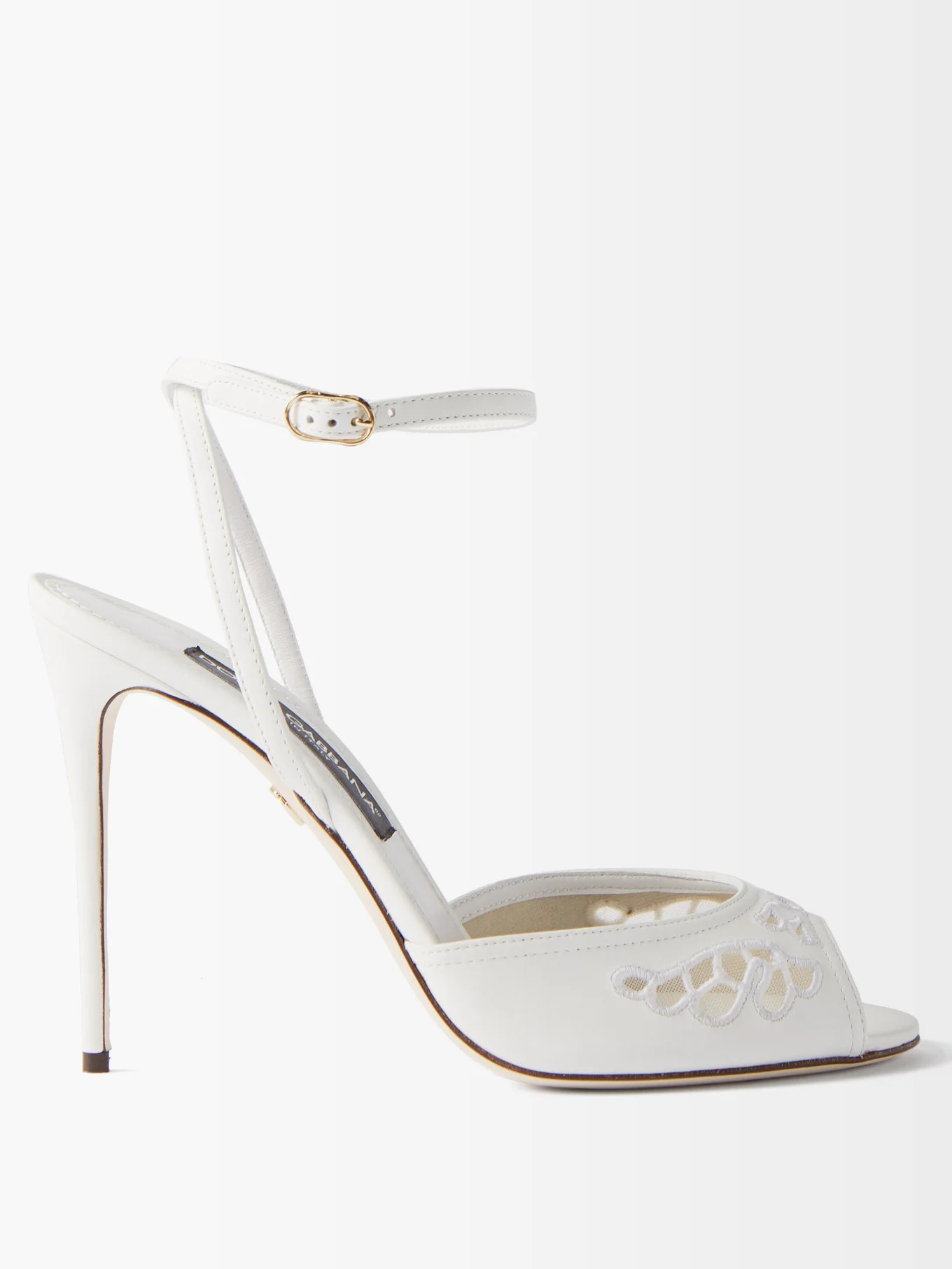 Keira broderie anglaise sandals | Matches (US)