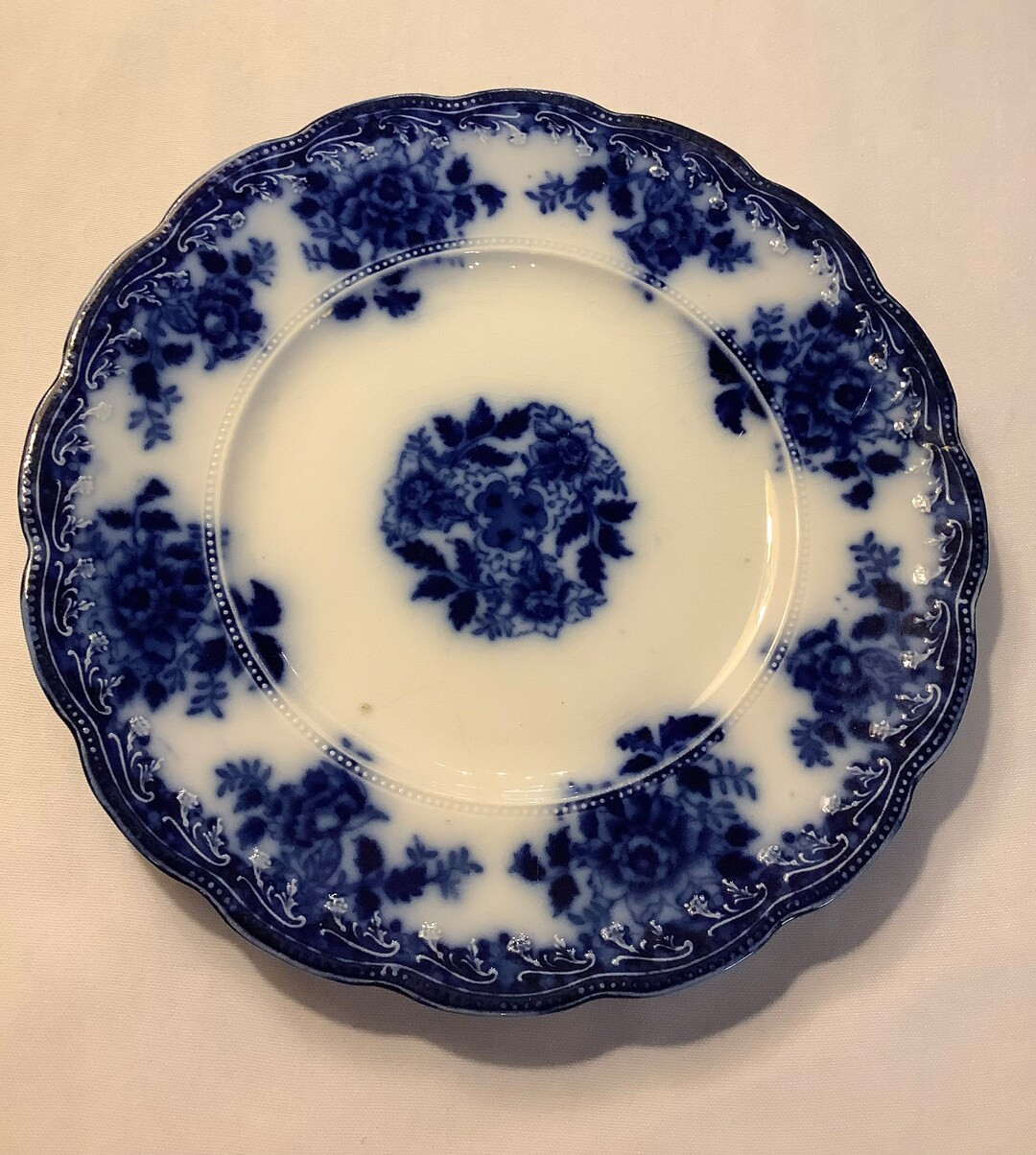 Flow Blue salad plate “Waldorf” | Etsy (US)