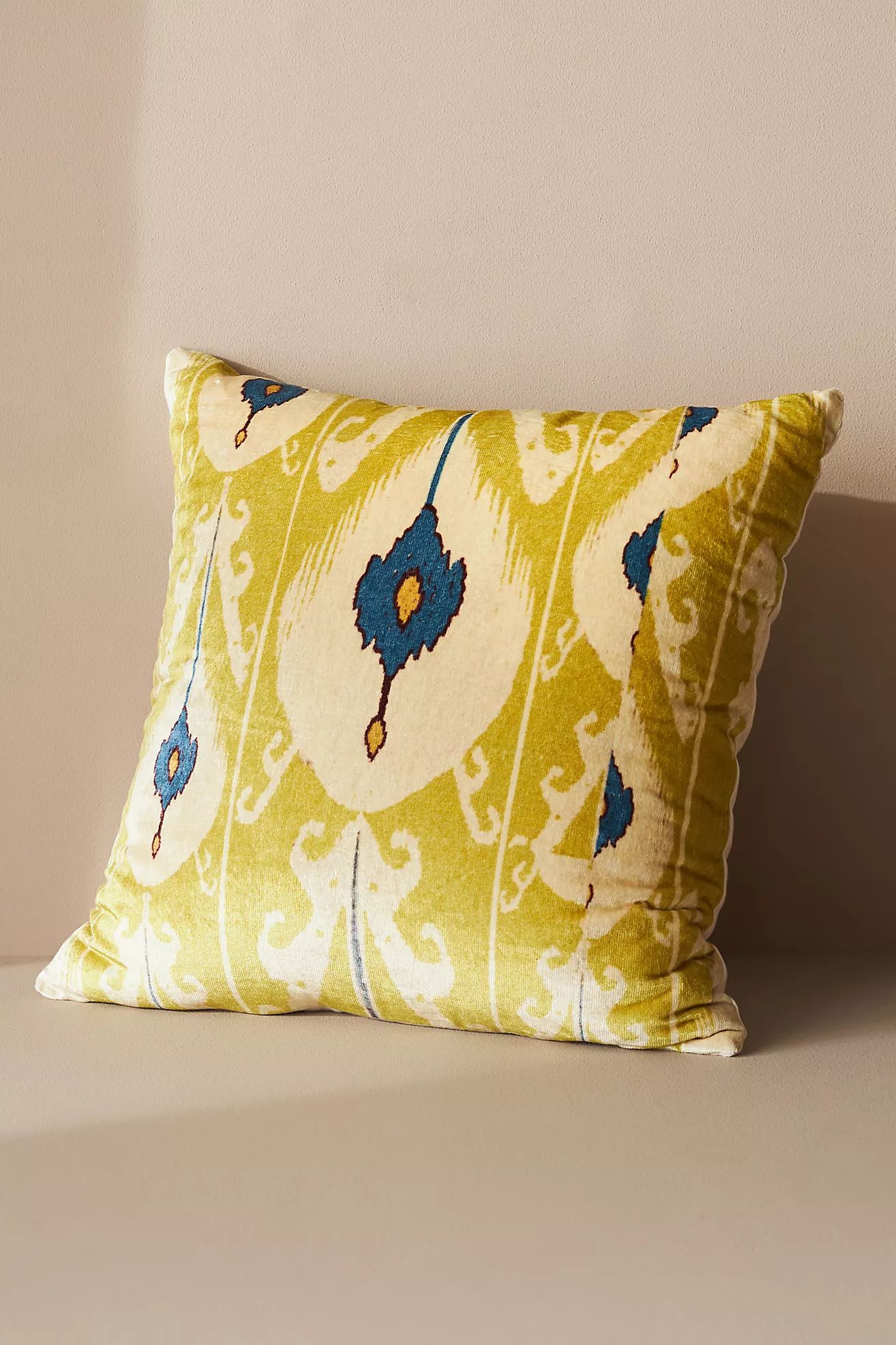 Vibrant Velvet Pillow | Anthropologie (US)