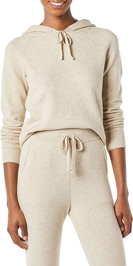 Amazon Essentials Women's Soft Touch Hooded Pullover Sweater | Amazon (US)