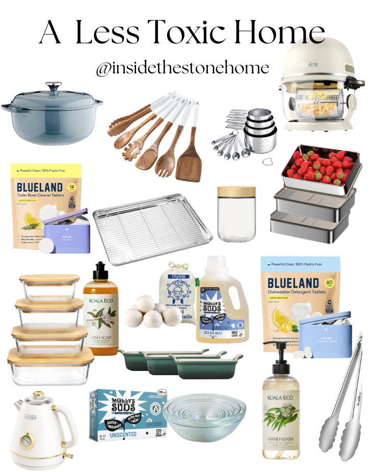 If a less toxic home is important to you, these are the first changes I would make.  A cleaner home starts in your kitchen and laundry room. #lesstoxichome #cleanhome #lesstoxicliving #cleanliving 

 #LTKdayinmylife #LTKHome #LTKSaleAlert