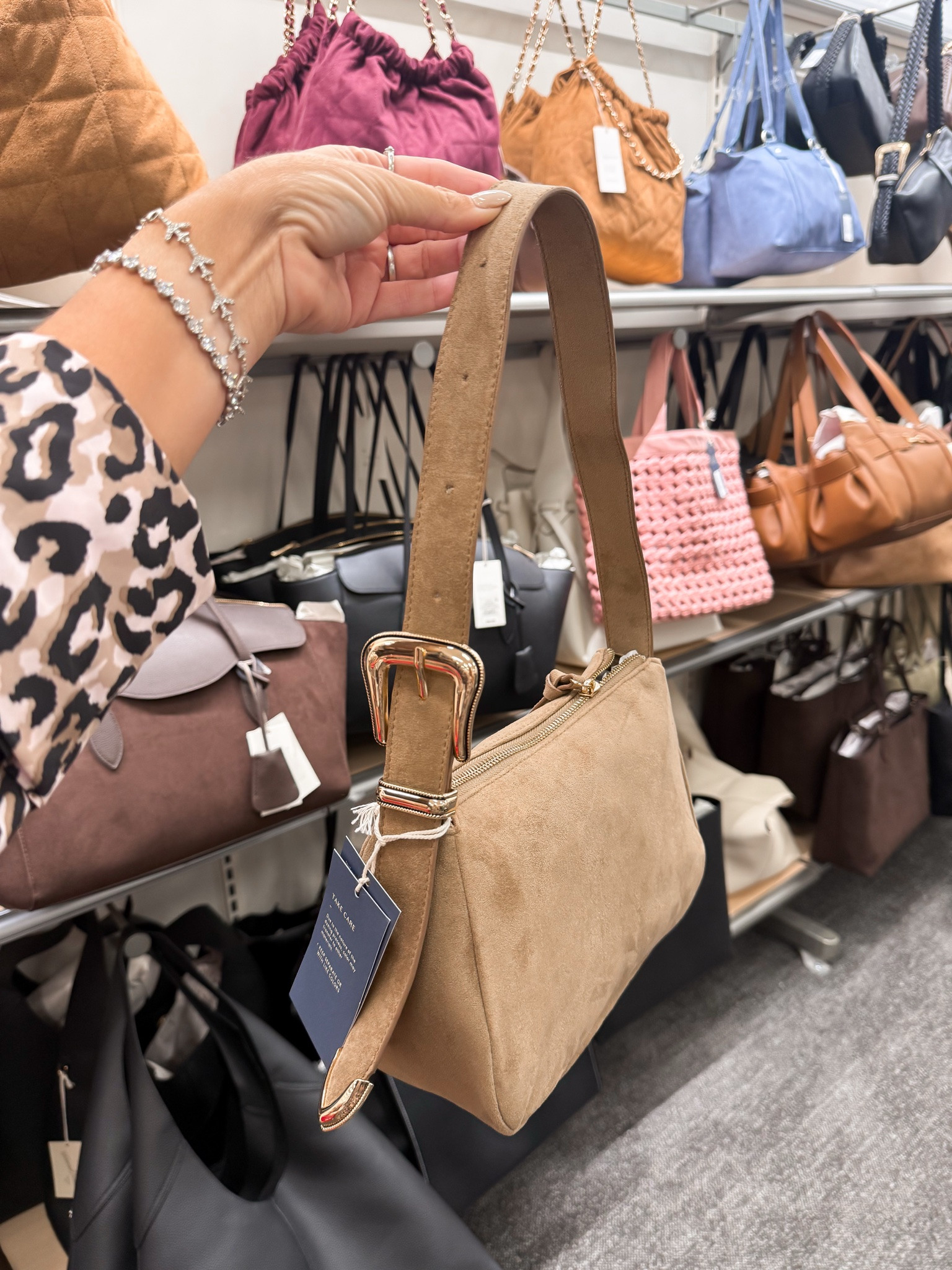 The cutest suede bag for the season!

#LTKootd #LTKgrwm #LTKdayinmylife