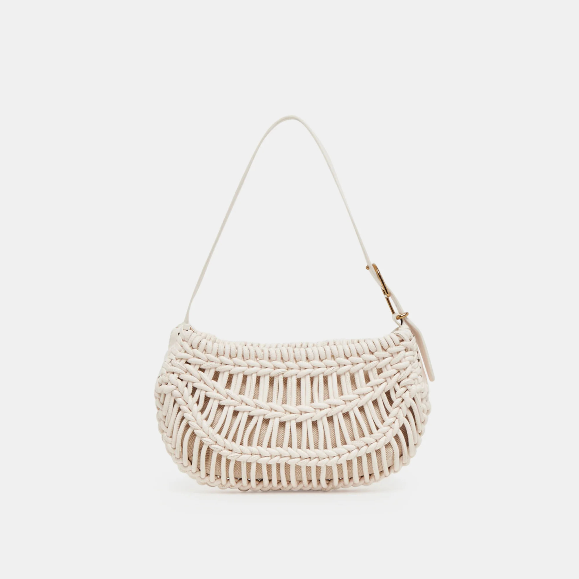 CANNES SHOULDER BAG IVORY STELLA | DolceVita.com