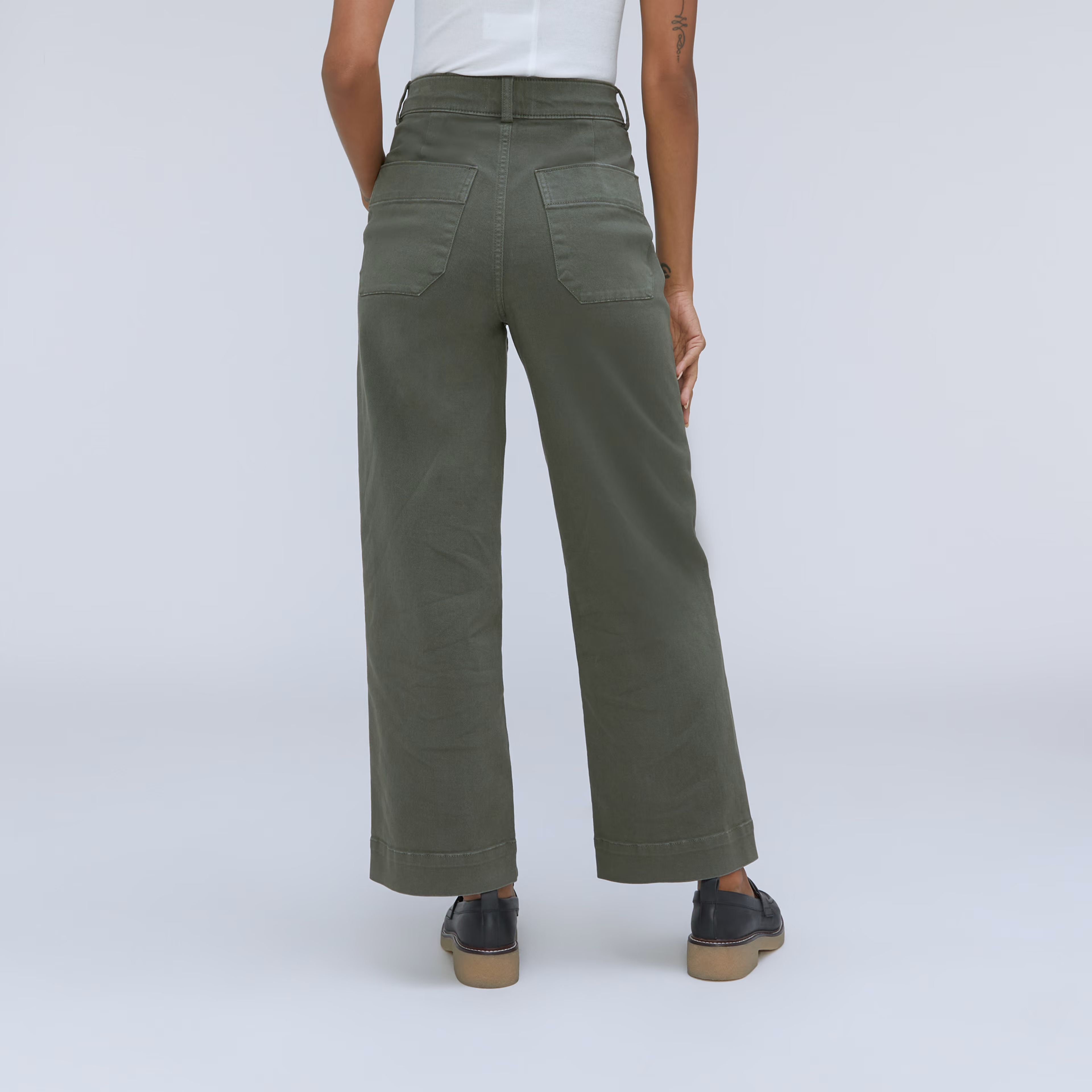 The Organic Wide-Leg Pant | Everlane