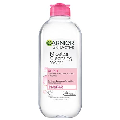 Garnier Micellar Water, Hydrating Facial Cleanser & Makeup Remover, Suitable for Sensitive Skin, ... | Amazon (US)