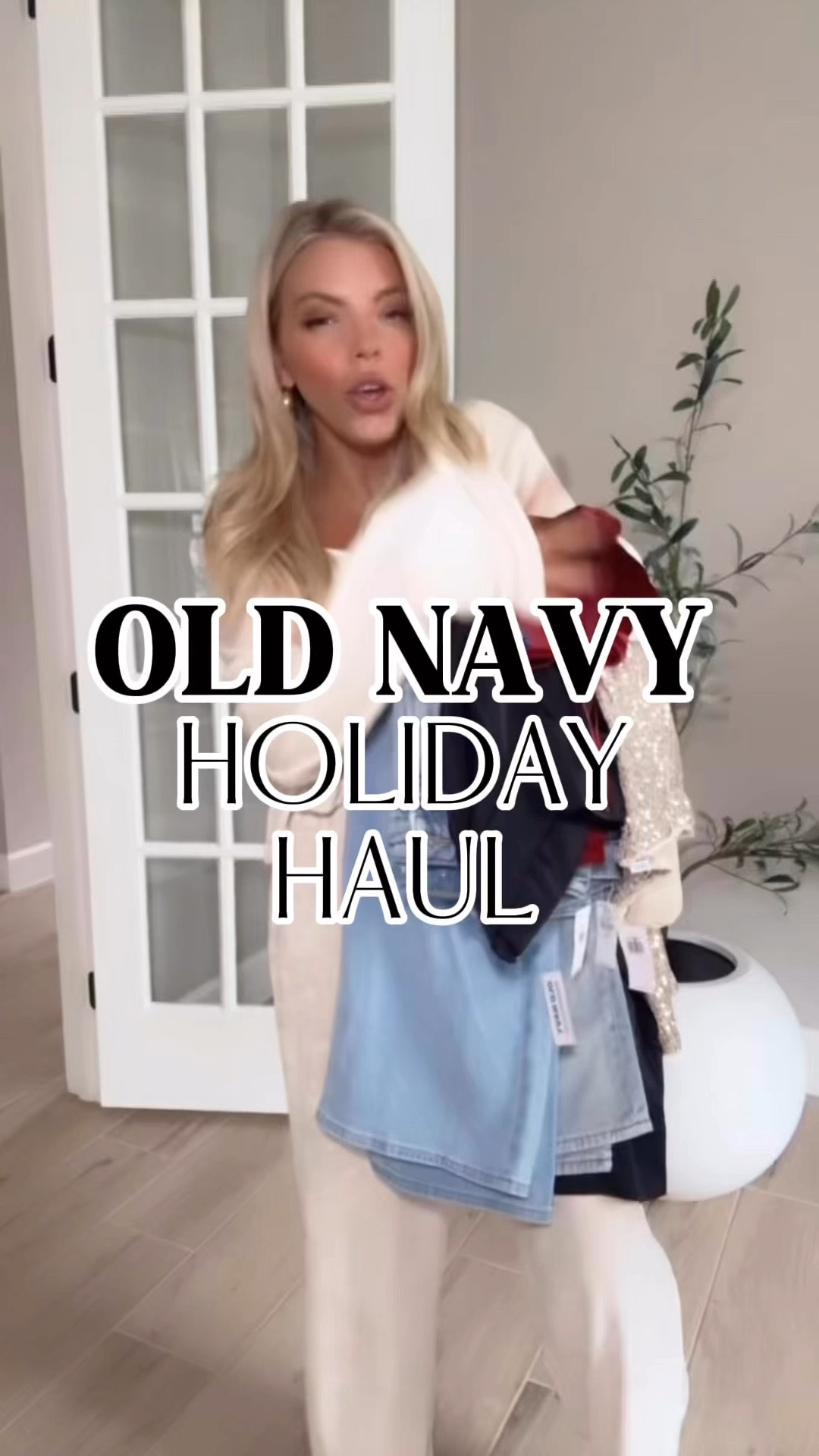 Old navy holiday outfits I love! 

The satin pants are so good, the off the shoulder tops feel like bodysuits but not uncomfy, supportive and compressive I love them and have all 3 colors! Size down I do an XS, sized down in jeans to a 4, going to return the short length for regular option, love the stretchy gold sequin skirt so much! Perfect Christmas, family photo and holiday outfits 🫶🏼 

Old navy haul holiday haul 

#LTKStyleTip
