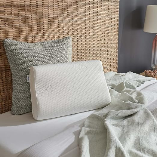 Tempur-Pedic TEMPUR-Ergo Neck Pillow, Medium Profile, White | Amazon (US)