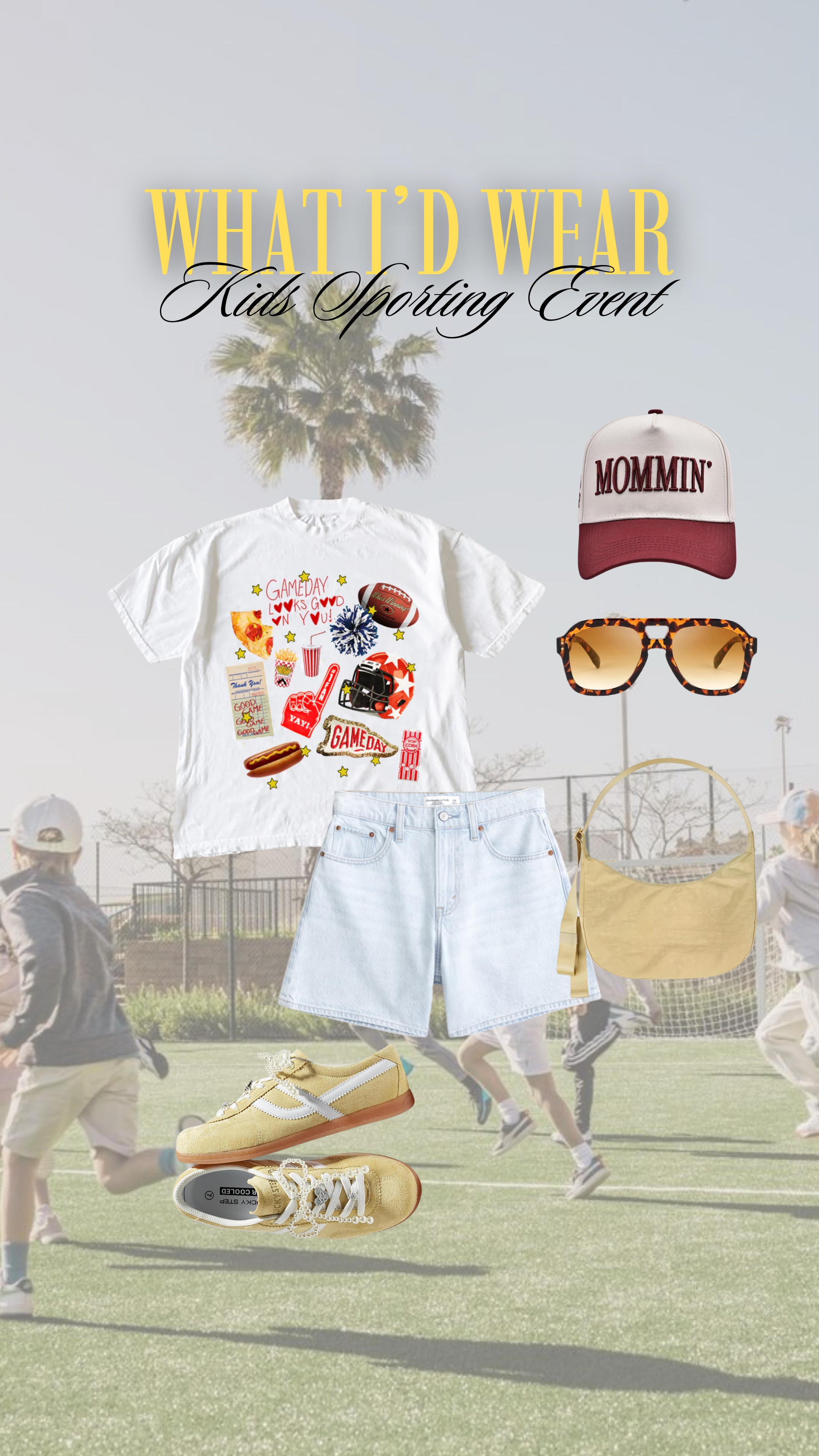 a simple but fun look for a kids sporting event!

anti-pooch outfits, denim shorts, graphic tee
 

 #LTKootd #LTKmomlife #LTKMidsize