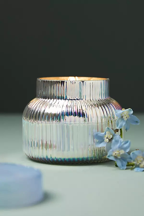 Volcano Ribbed Jar Candle | Anthropologie (US)