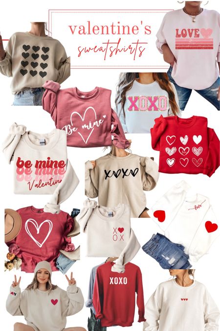 Valentine’s Day sweatshirts!

#LTKunder50 #LTKstyletip #LTKSeasonal