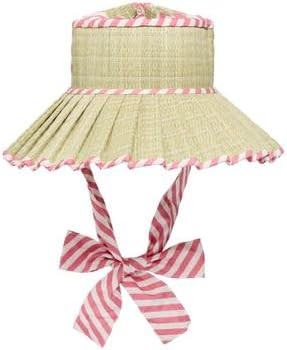 Women's Lorna Hat, Reversible Straw Pleated Sun Hat, Wide Brim Foldable Casual Outdoor Beach Sun ... | Amazon (US)