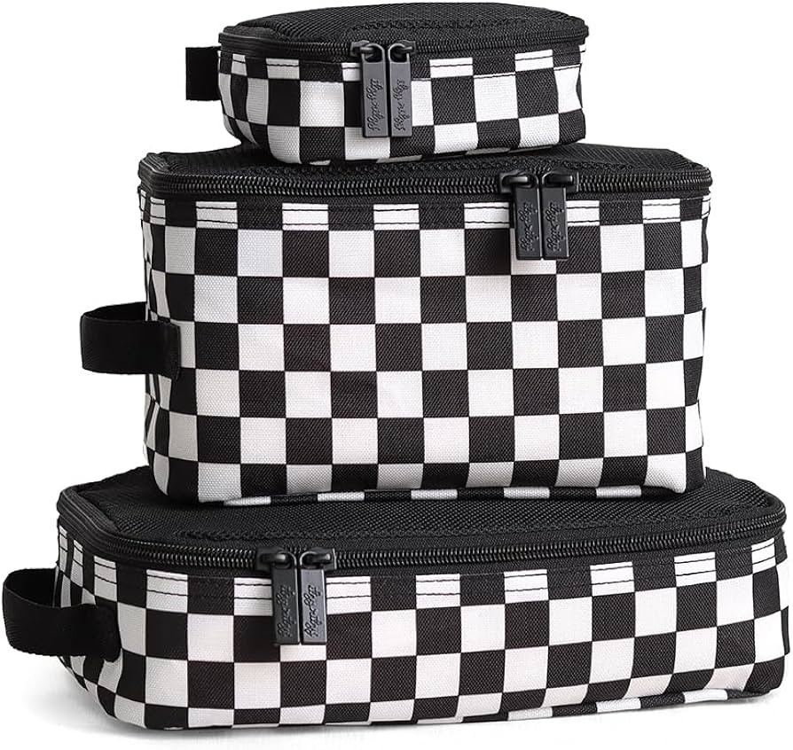 Itzy Ritzy Packing Cubes for Travel – Set of 3 Packing Cubes or Travel Organizers; Each Cube Fe... | Amazon (US)