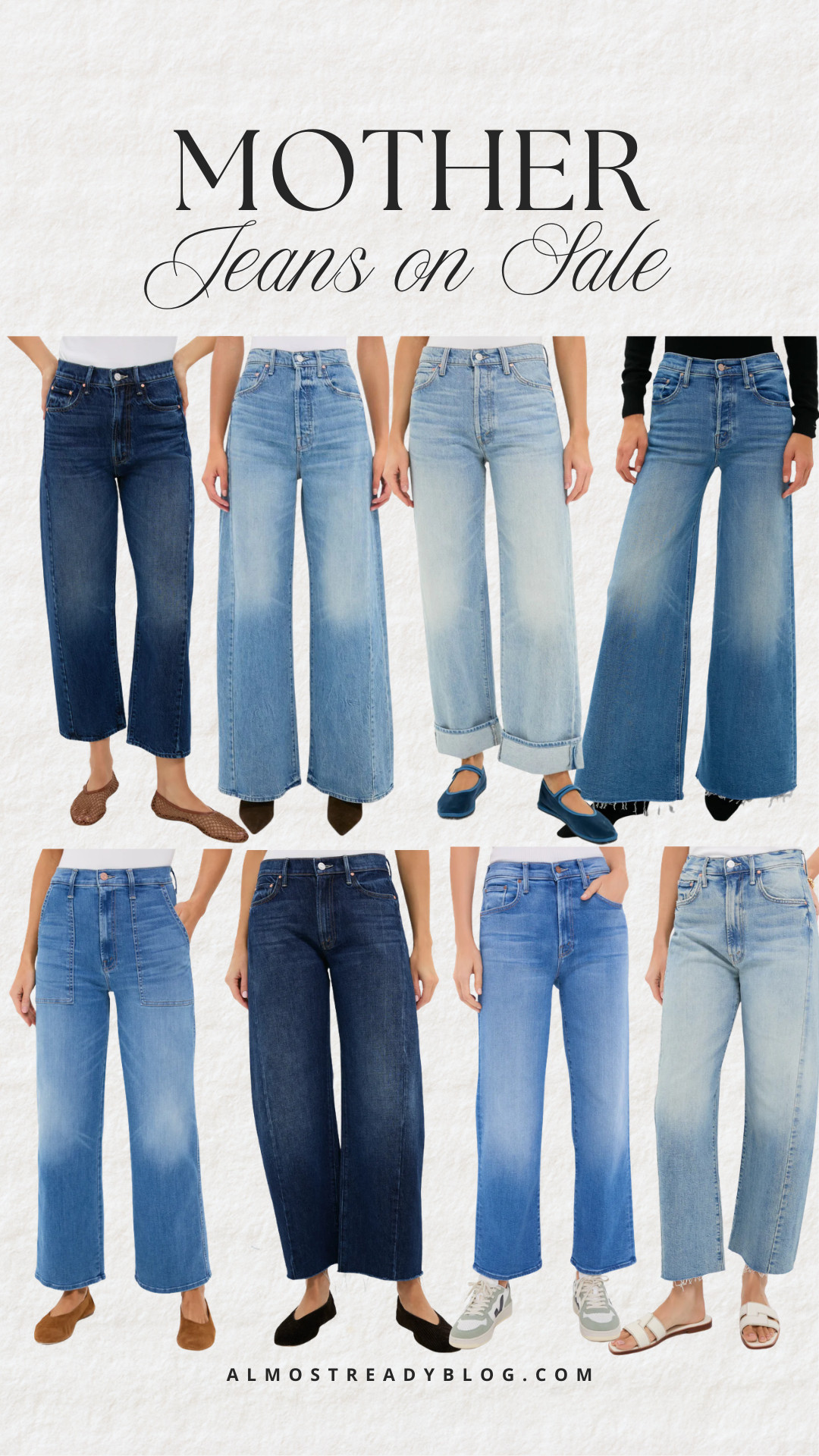 MOTHER jeans on sale, designer jeans, barrel leg jeans, wide leg jeans, straight jeans, amanda west, almostreadyblog 

 

#LTKSaleAlert