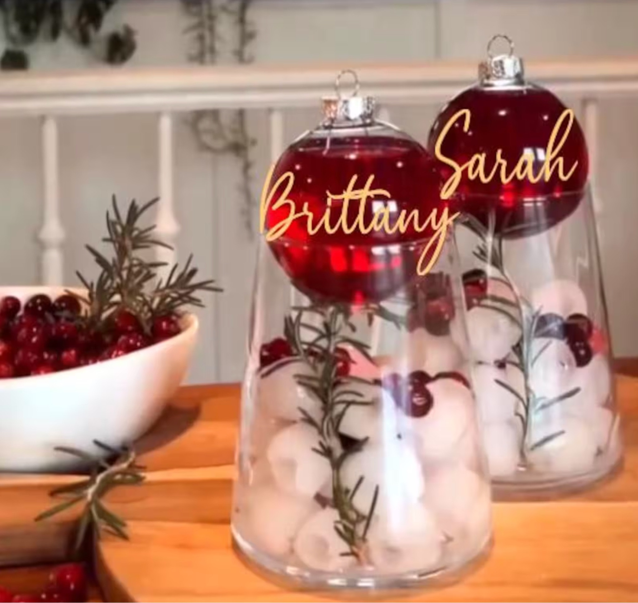 Personalized ornaments for holding cocktails for your holiday and Christmas parties! 

#LTKParties #LTKSeasonal #LTKHoliday