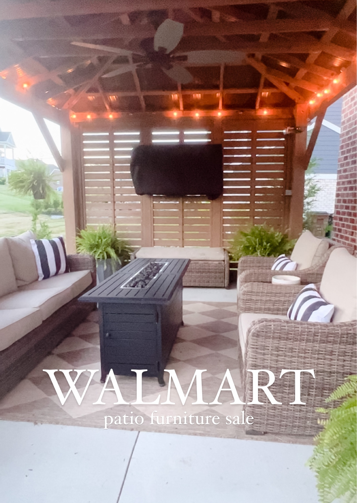 50% off on rollback! 

Patio furniture 
Outdoor
