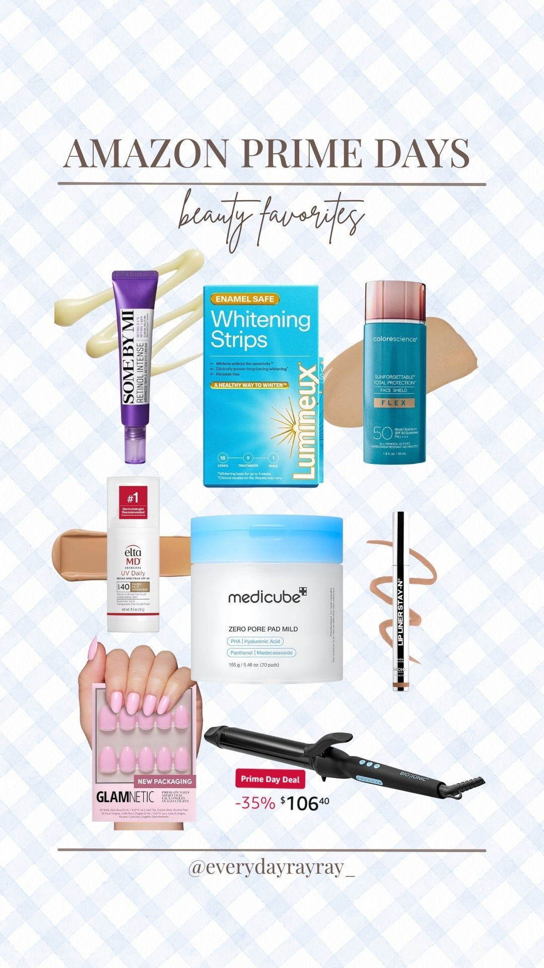 Prime Day beauty staples I use almost daily & stocking up on for Prime Days! 💅🏻


#PrimeDayDeals #amazonprimeday #amazonfinds #beautyfavorites #skincarefavorites #primedaybeauty

#LTKBeauty