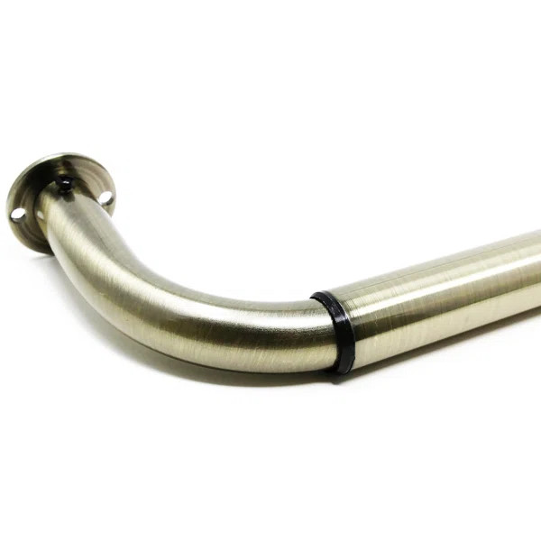 Adjustable Overall Width x 1'' Diameter Single Curtain Rod | Wayfair North America