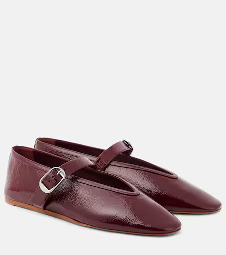 Stella patent leather ballet flats | Mytheresa (US/CA)