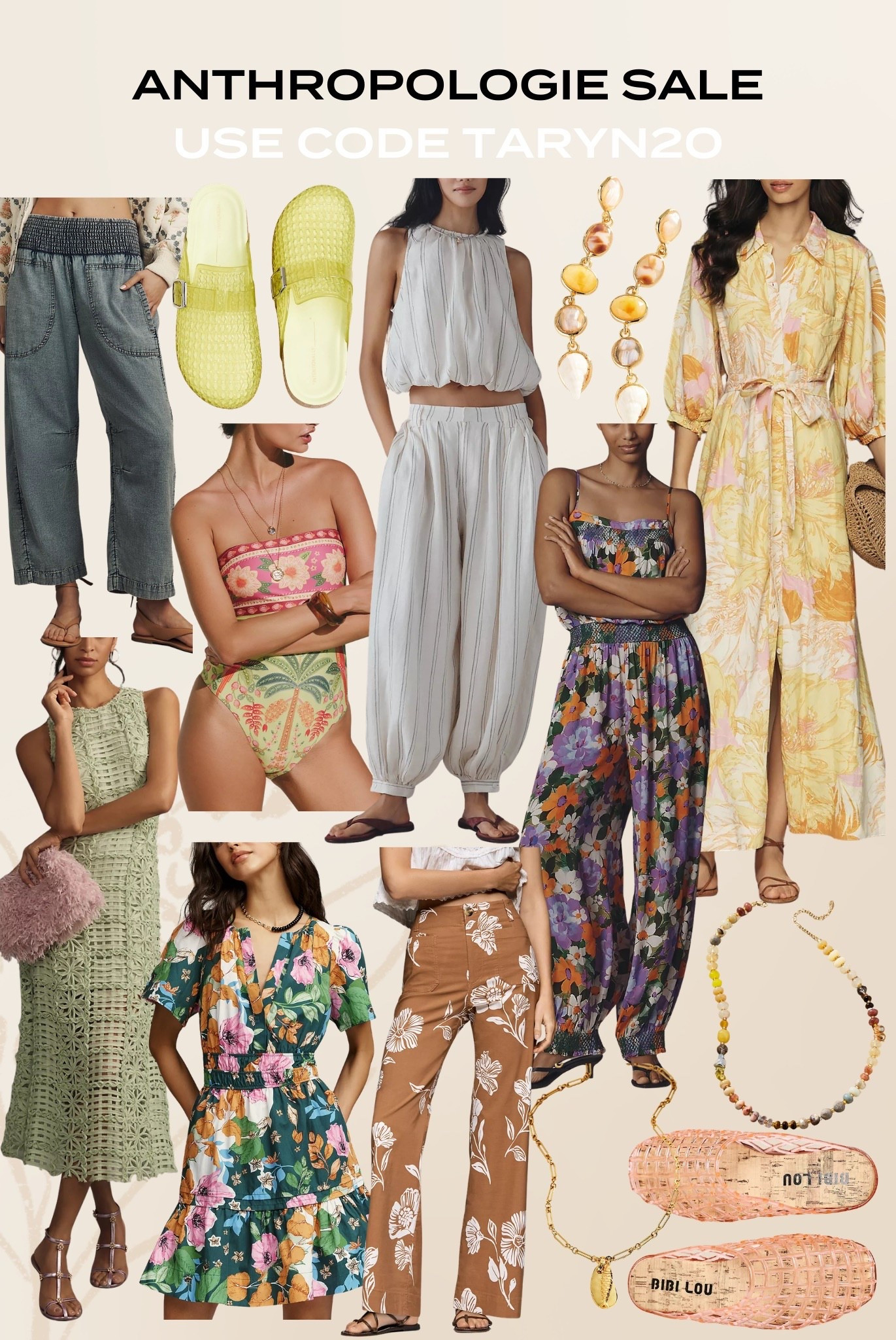 Anthropologie sale! Use code TARYN20 for 20% off minimum order of $100 at Anthropologie from 3/6-3/9 🩵

#LTKspring #LTKSaleAlert #LTKootd
